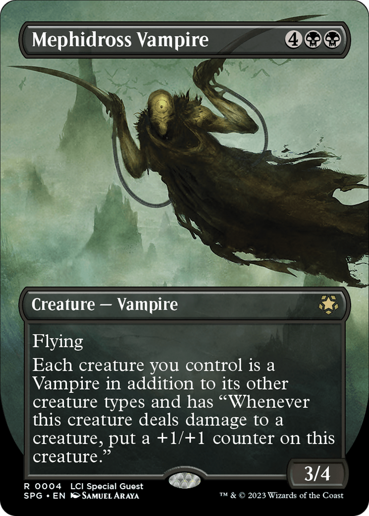 Mephidross Vampire (Borderless) [The Lost Caverns of Ixalan Special Guests] | Impulse Games and Hobbies