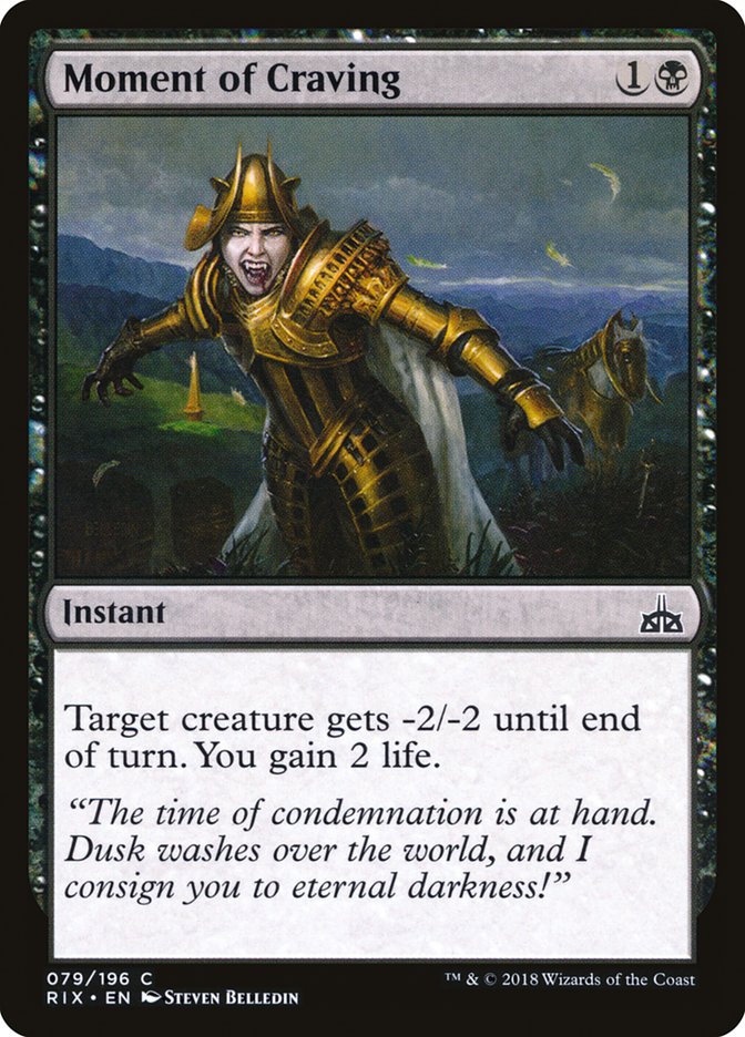 Moment of Craving [Rivals of Ixalan] | Impulse Games and Hobbies