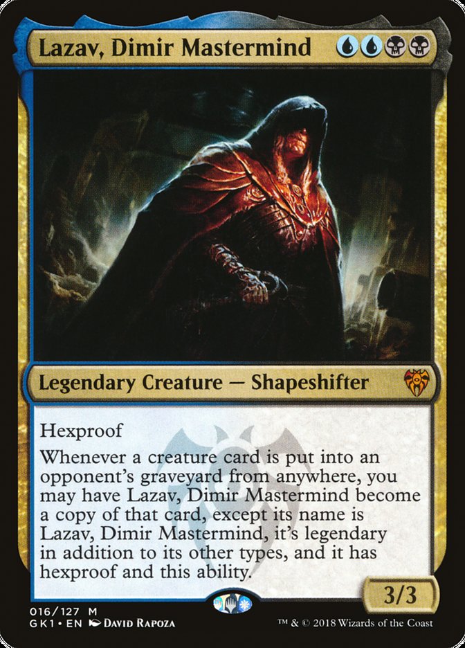 Lazav, Dimir Mastermind [Guilds of Ravnica Guild Kit] | Impulse Games and Hobbies