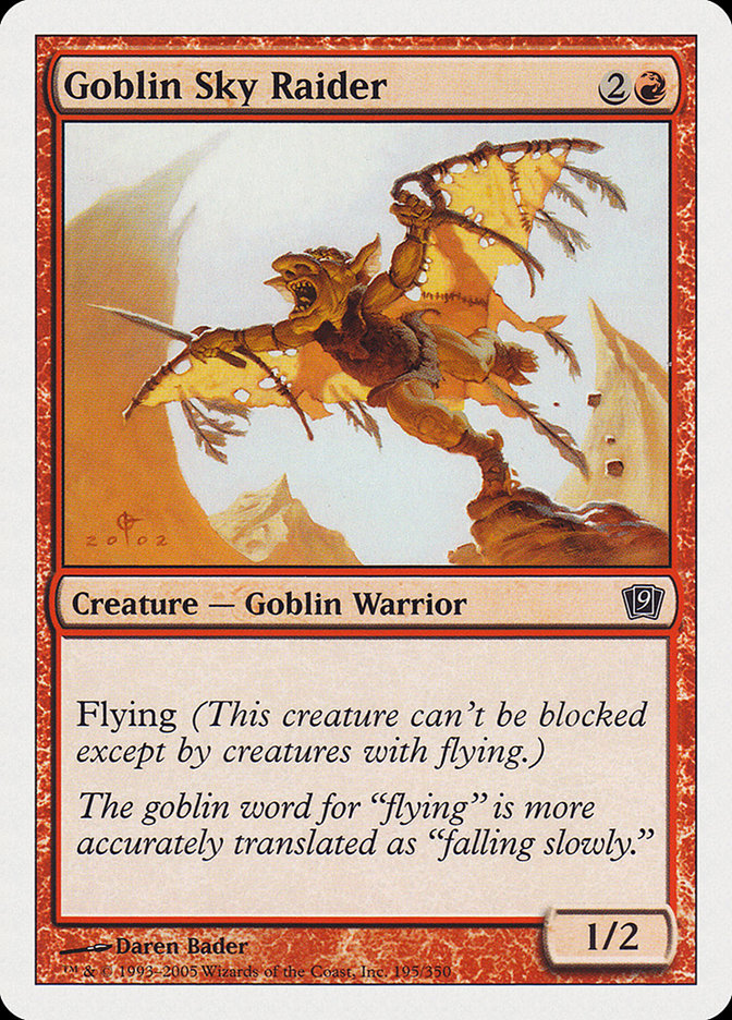 Goblin Sky Raider [Ninth Edition] | Impulse Games and Hobbies