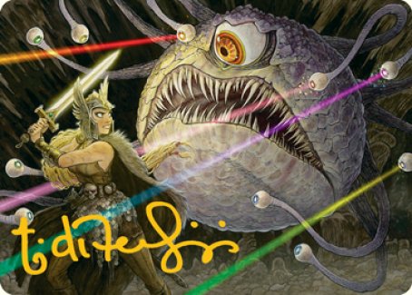 Hive of the Eye Tyrant Art Card (Gold-Stamped Signature) [Dungeons & Dragons: Adventures in the Forgotten Realms Art Series] | Impulse Games and Hobbies