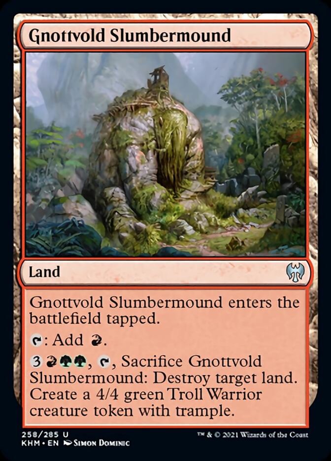 Gnottvold Slumbermound [Kaldheim] | Impulse Games and Hobbies