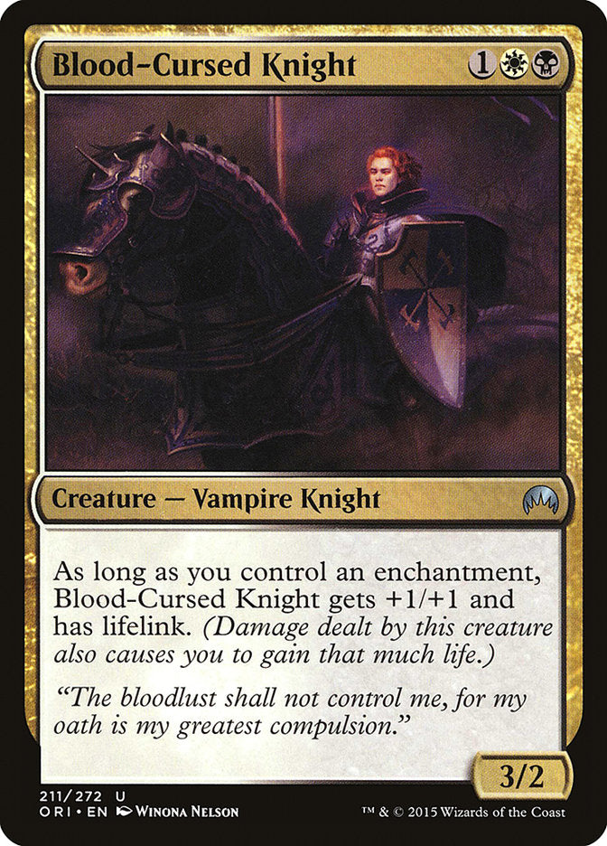 Blood-Cursed Knight [Magic Origins] | Impulse Games and Hobbies