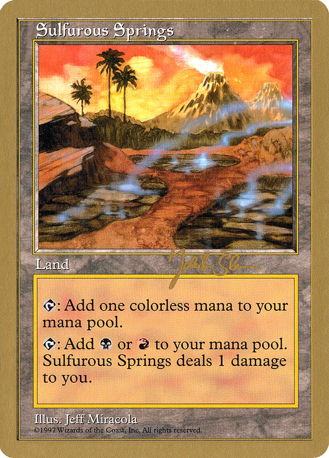 Sulfurous Springs (Jakub Slemr) [World Championship Decks 1997] | Impulse Games and Hobbies