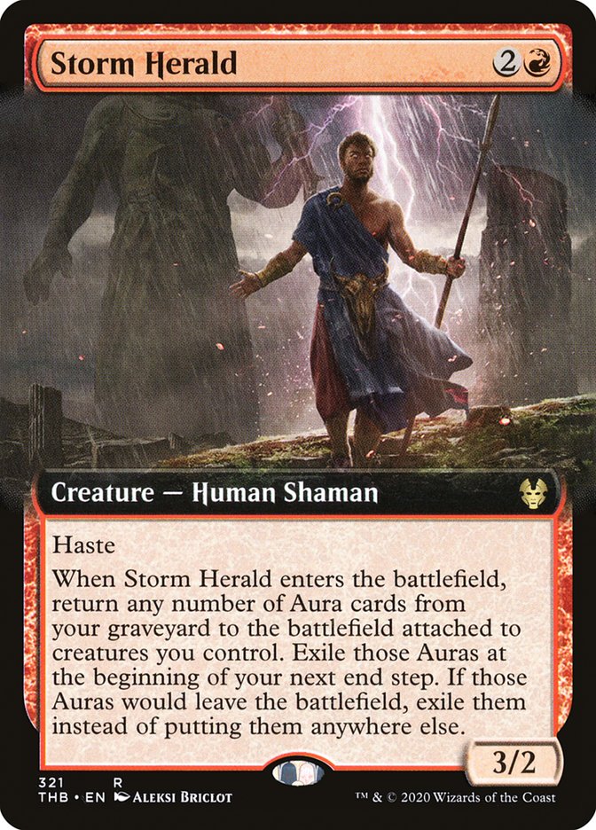 Storm Herald (Extended Art) [Theros Beyond Death] | Impulse Games and Hobbies