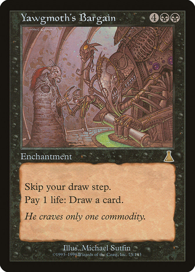 Yawgmoth's Bargain [Urza's Destiny] | Impulse Games and Hobbies