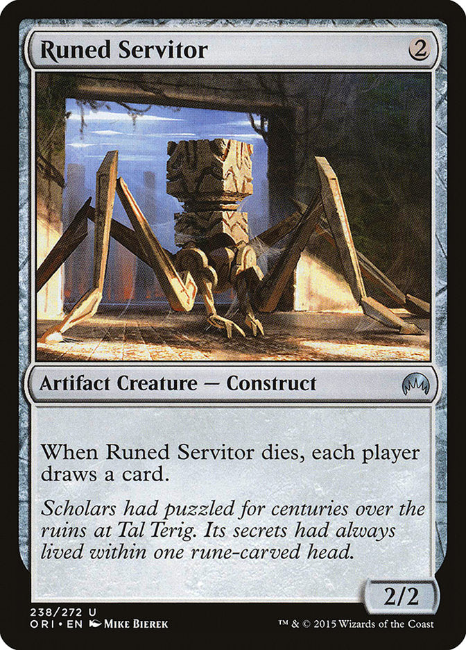 Runed Servitor [Magic Origins] | Impulse Games and Hobbies