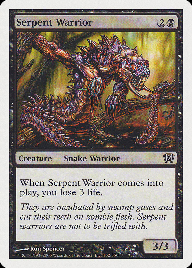 Serpent Warrior [Ninth Edition] | Impulse Games and Hobbies