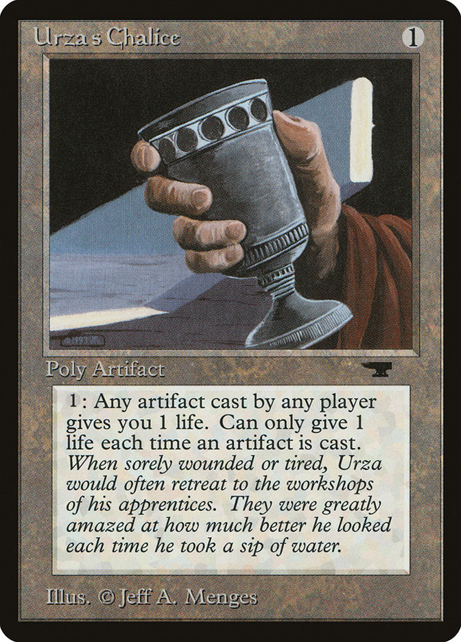 Urza's Chalice [Antiquities] | Impulse Games and Hobbies