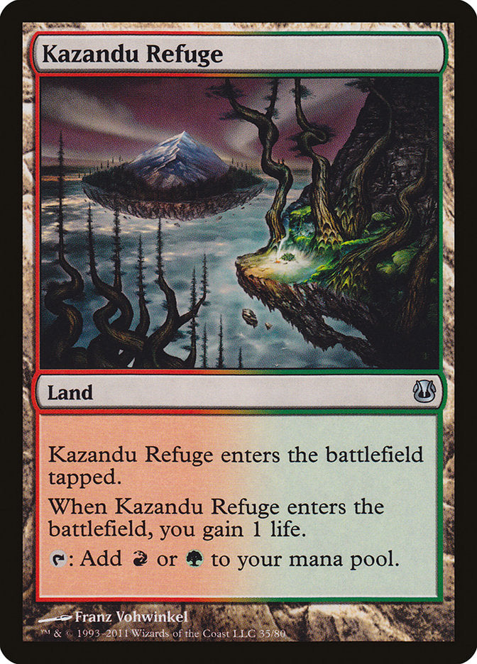 Kazandu Refuge [Duel Decks: Ajani vs. Nicol Bolas] | Impulse Games and Hobbies