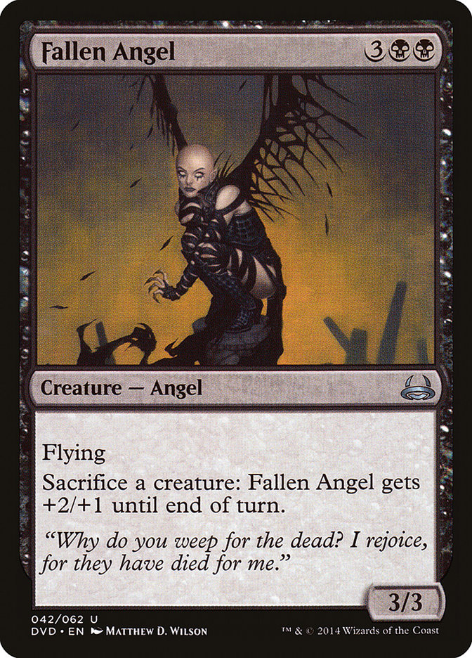 Fallen Angel (Divine vs. Demonic) [Duel Decks Anthology] | Impulse Games and Hobbies