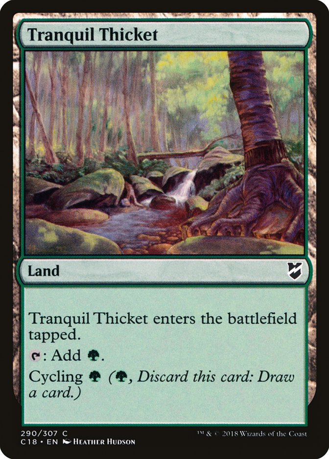 Tranquil Thicket [Commander 2018] | Impulse Games and Hobbies