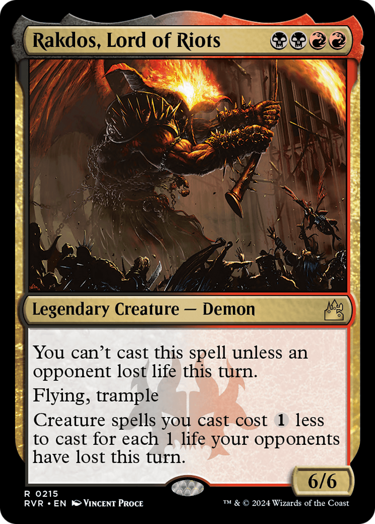 Rakdos, Lord of Riots [Ravnica Remastered] | Impulse Games and Hobbies