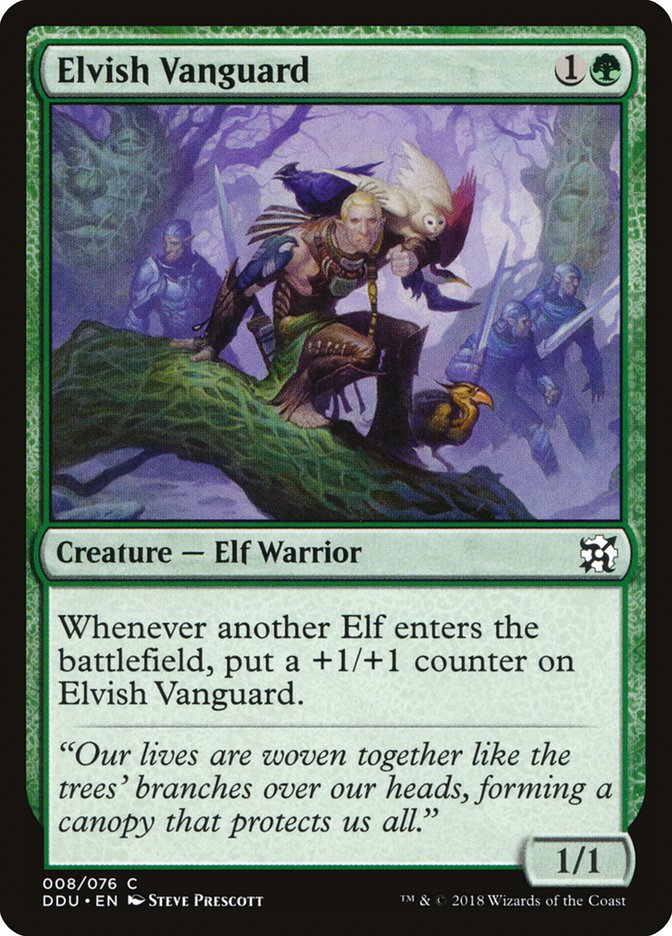 Elvish Vanguard [Duel Decks: Elves vs. Inventors] | Impulse Games and Hobbies