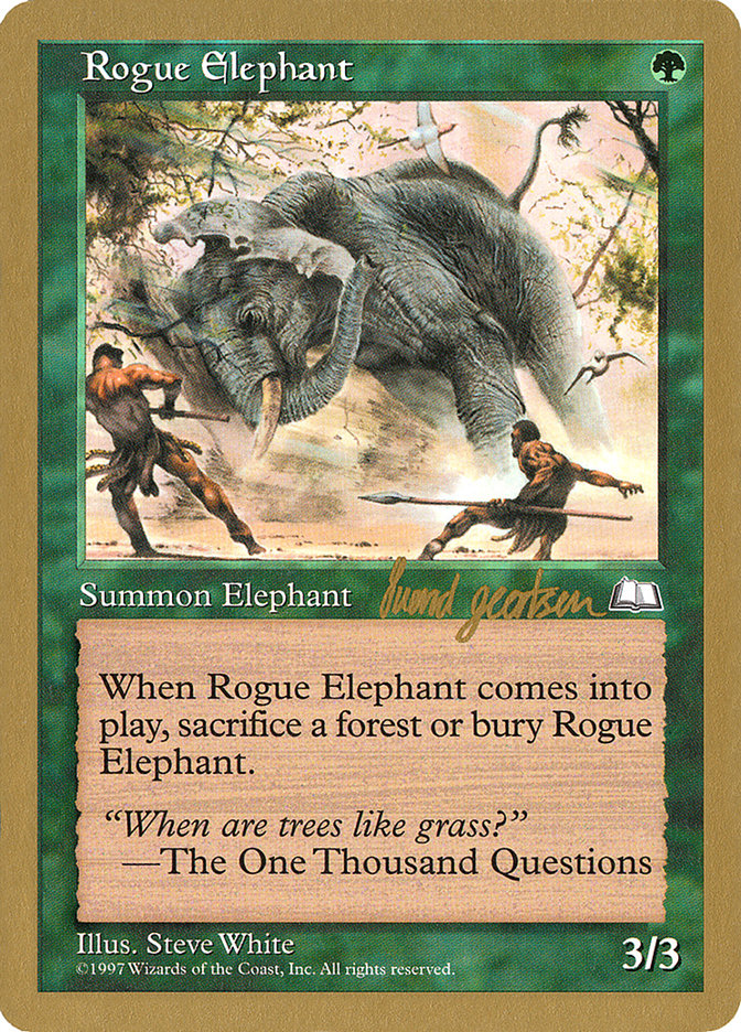 Rogue Elephant (Svend Geertsen) [World Championship Decks 1997] | Impulse Games and Hobbies