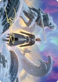 Search for Glory Art Card (Gold-Stamped Signature) [Kaldheim: Art Series] | Impulse Games and Hobbies