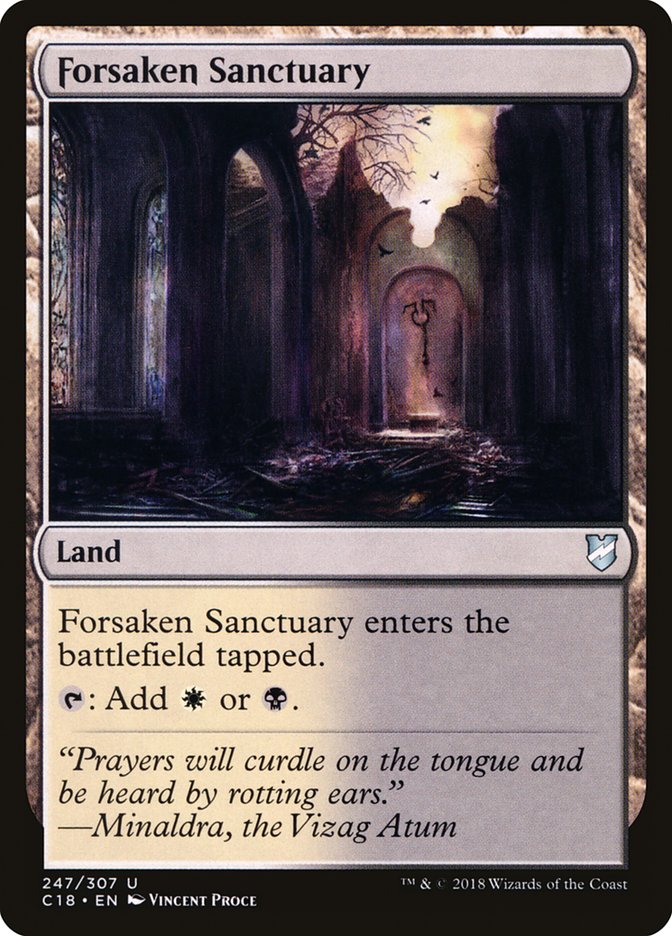 Forsaken Sanctuary [Commander 2018] | Impulse Games and Hobbies