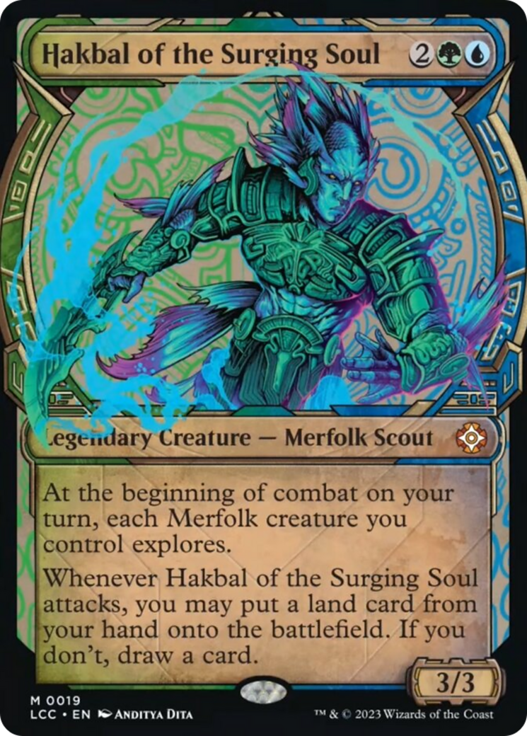 Hakbal of the Surging Soul (Showcase) [The Lost Caverns of Ixalan Commander] | Impulse Games and Hobbies