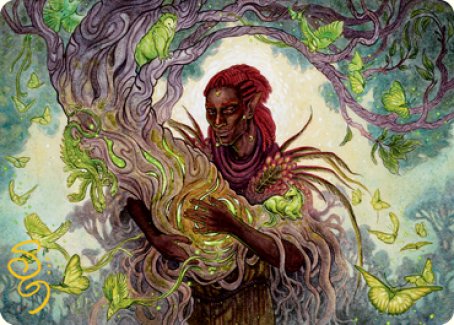 Circle of Dreams Druid Art Card (Gold-Stamped Signature) [Dungeons & Dragons: Adventures in the Forgotten Realms Art Series] | Impulse Games and Hobbies