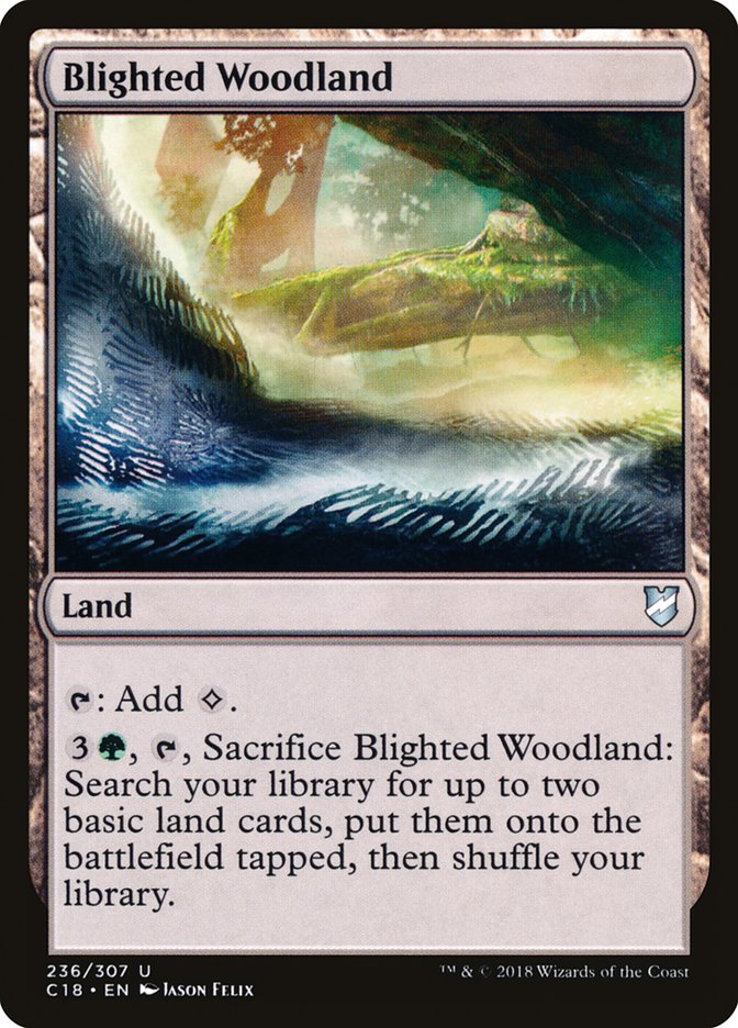 Blighted Woodland [Commander 2018] | Impulse Games and Hobbies