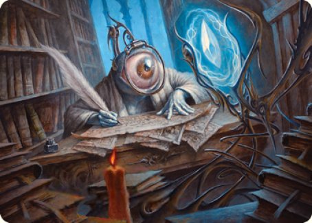 Unblinking Observer Art Card [Innistrad: Midnight Hunt Art Series] | Impulse Games and Hobbies