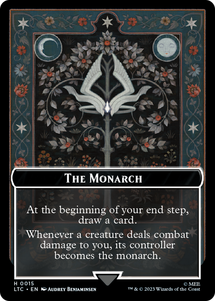 The Monarch // Treasure Double-Sided Token [The Lord of the Rings: Tales of Middle-Earth Commander Tokens] | Impulse Games and Hobbies