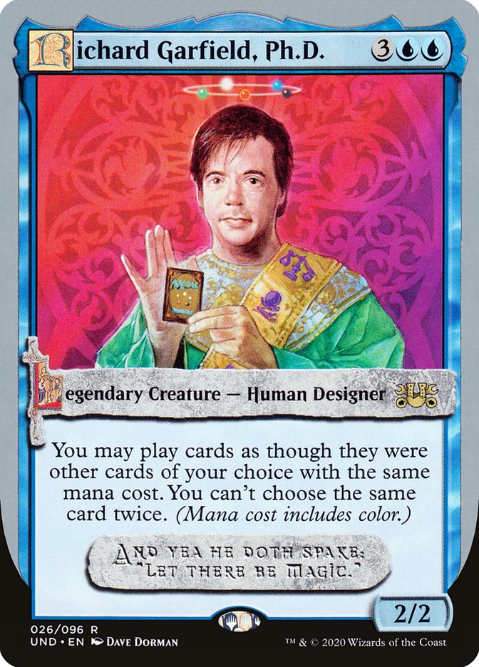Richard Garfield, Ph.D. [Unsanctioned] | Impulse Games and Hobbies