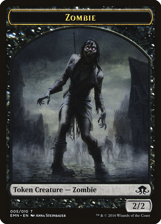 Zombie (005/010) [Eldritch Moon Tokens] | Impulse Games and Hobbies