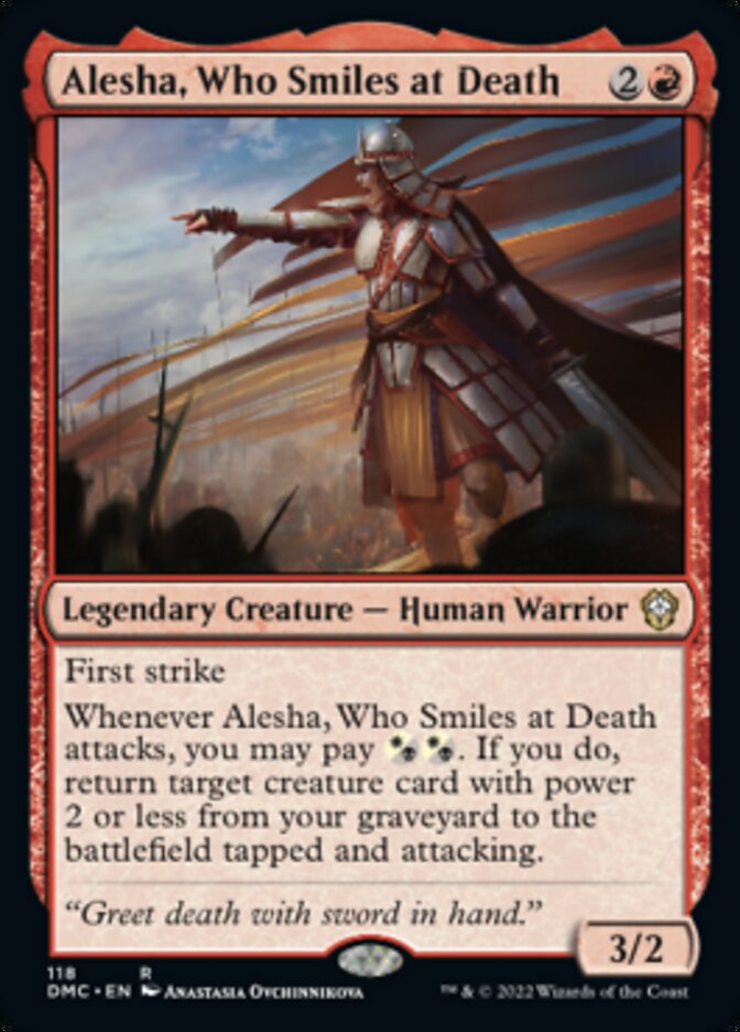 Alesha, Who Smiles at Death [Dominaria United Commander] | Impulse Games and Hobbies
