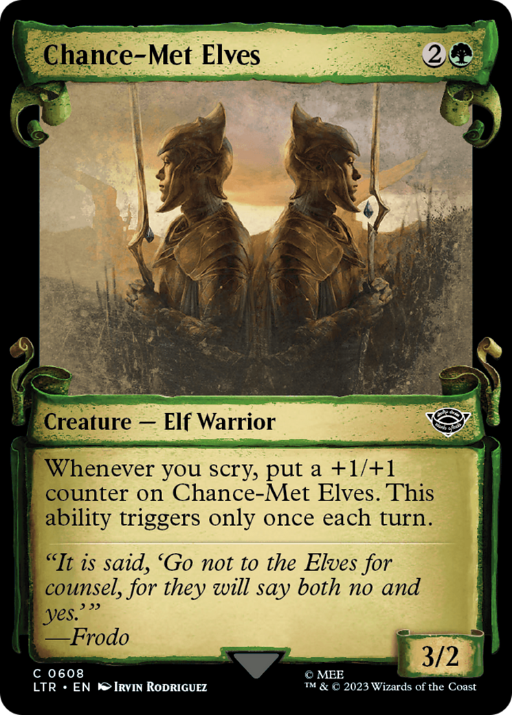 Chance-Met Elves [The Lord of the Rings: Tales of Middle-Earth Showcase Scrolls] | Impulse Games and Hobbies