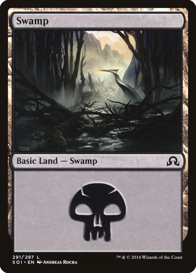 Swamp (291) [Shadows over Innistrad] | Impulse Games and Hobbies