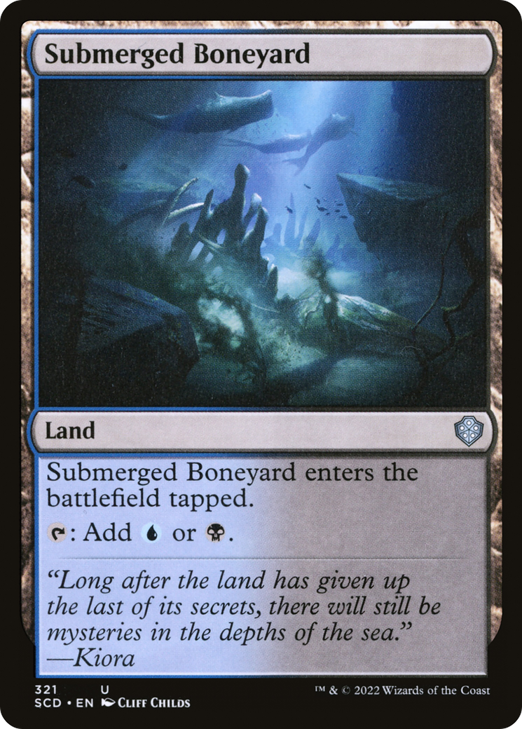 Submerged Boneyard [Starter Commander Decks] | Impulse Games and Hobbies