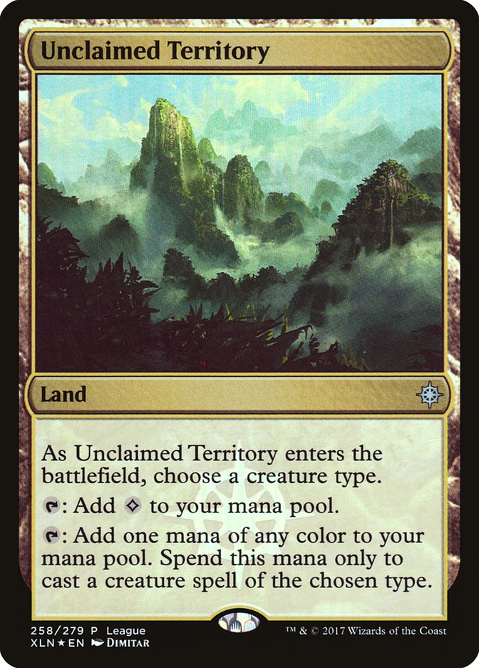 Unclaimed Territory (League) [Ixalan Promos] | Impulse Games and Hobbies