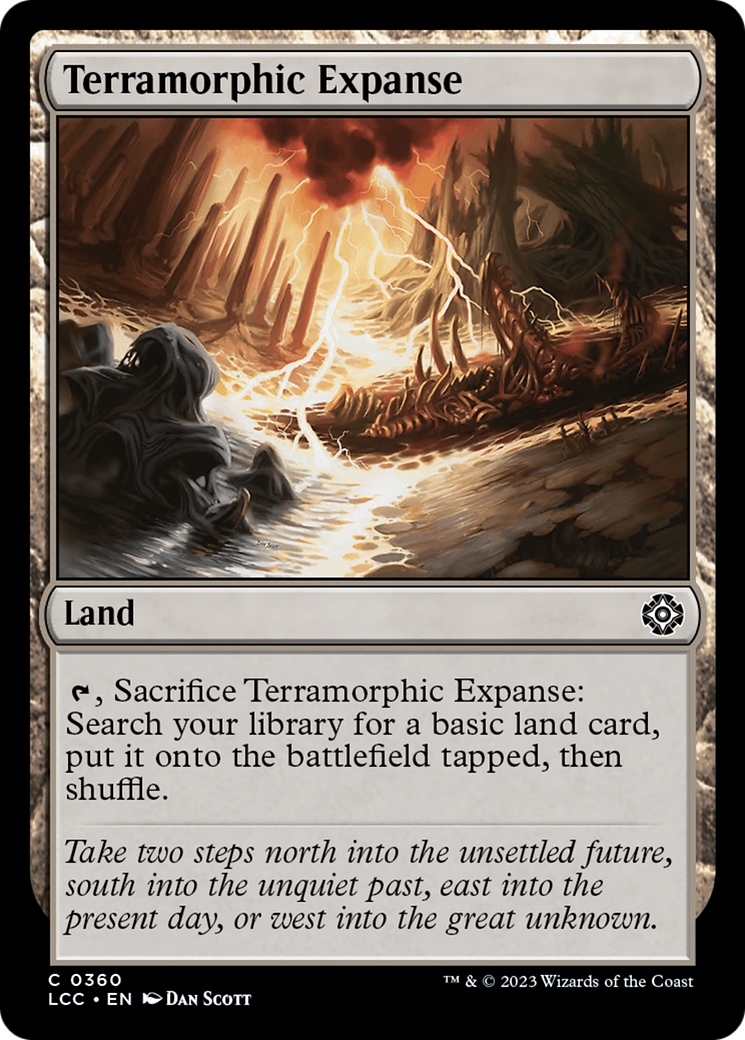 Terramorphic Expanse [The Lost Caverns of Ixalan Commander] | Impulse Games and Hobbies