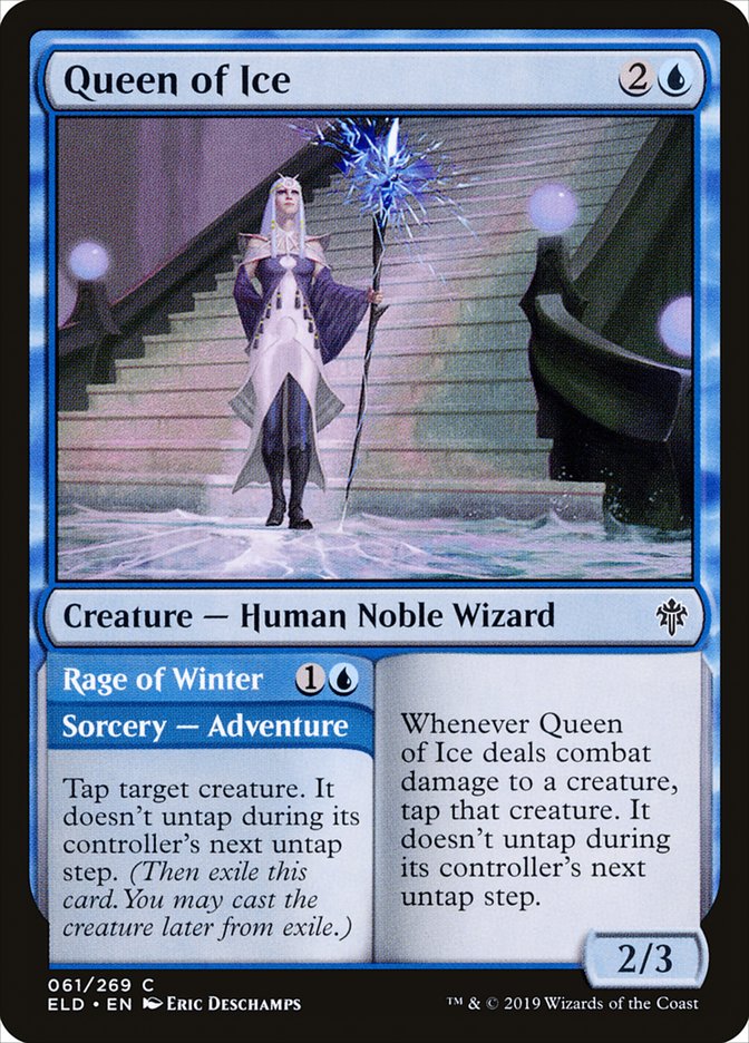 Queen of Ice // Rage of Winter [Throne of Eldraine] | Impulse Games and Hobbies