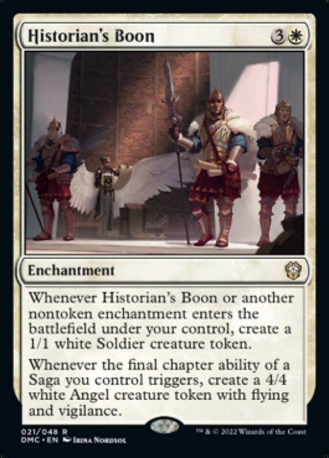 Historian's Boon [Dominaria United Commander] | Impulse Games and Hobbies