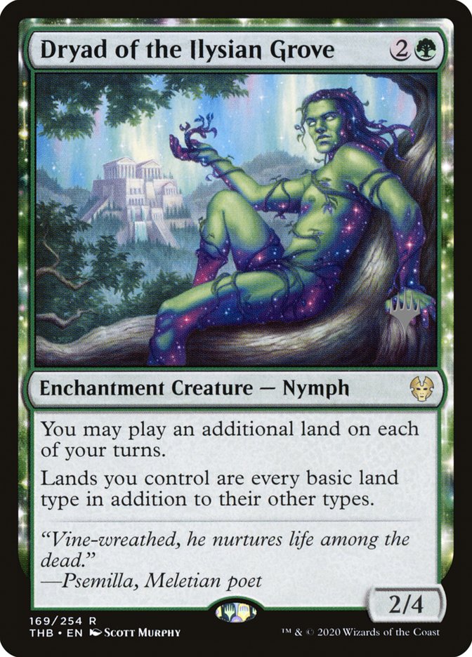 Dryad of the Ilysian Grove (Promo Pack) [Theros Beyond Death Promos] | Impulse Games and Hobbies