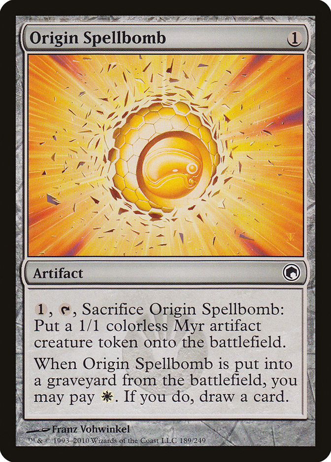 Origin Spellbomb [Scars of Mirrodin] | Impulse Games and Hobbies