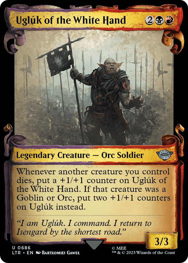 Ugluk of the White Hand [The Lord of the Rings: Tales of Middle-Earth Showcase Scrolls] | Impulse Games and Hobbies