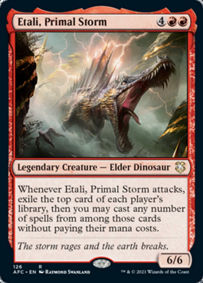 Etali, Primal Storm [Dungeons & Dragons: Adventures in the Forgotten Realms Commander] | Impulse Games and Hobbies