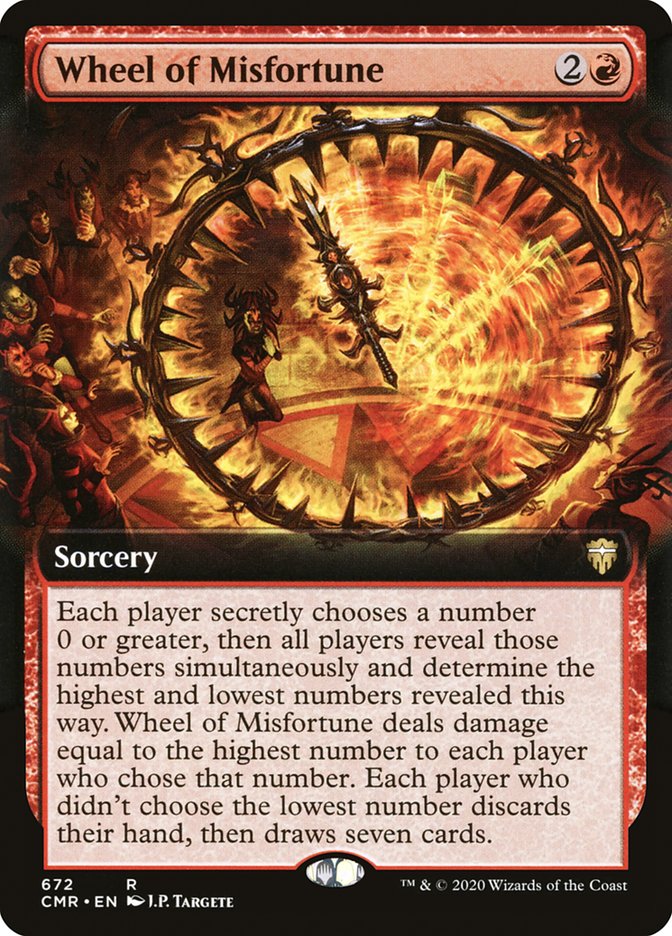 Wheel of Misfortune (Extended Art) [Commander Legends] | Impulse Games and Hobbies