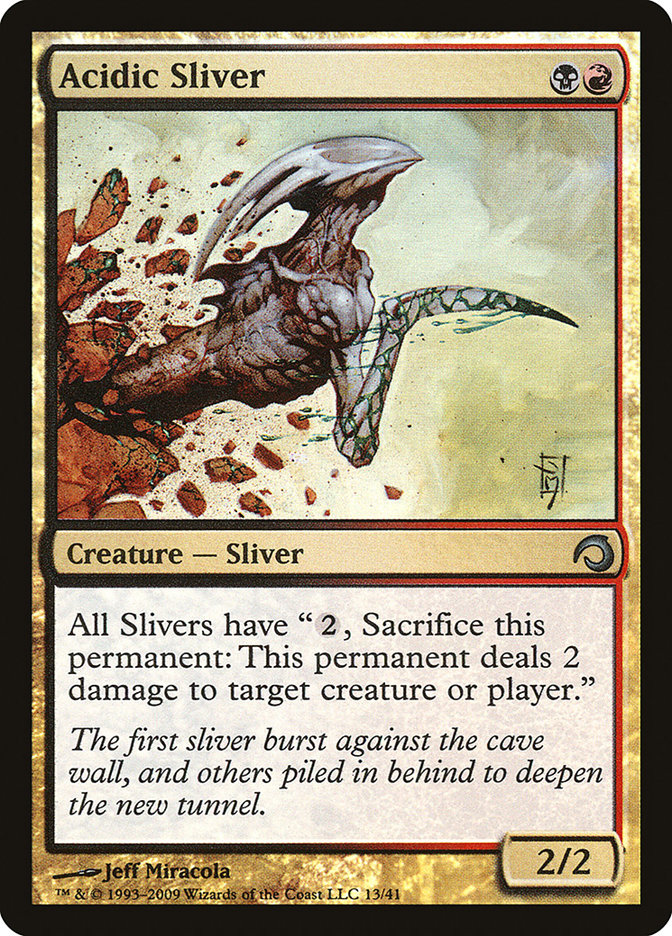 Acidic Sliver [Premium Deck Series: Slivers] | Impulse Games and Hobbies