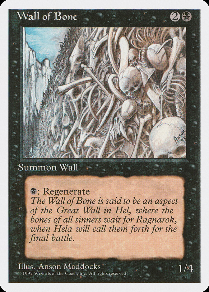 Wall of Bone [Fourth Edition] | Impulse Games and Hobbies