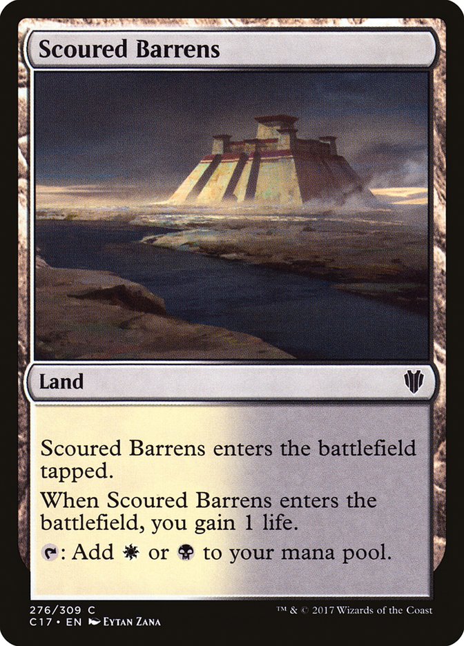 Scoured Barrens [Commander 2017] | Impulse Games and Hobbies