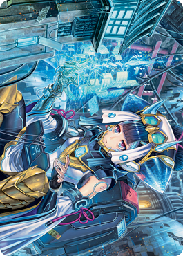 Covert Technician Art Card [Kamigawa: Neon Dynasty Art Series] | Impulse Games and Hobbies