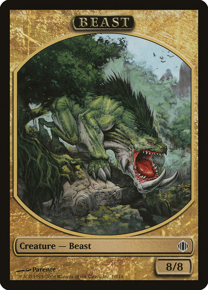 Beast Token [Shards of Alara Tokens] | Impulse Games and Hobbies