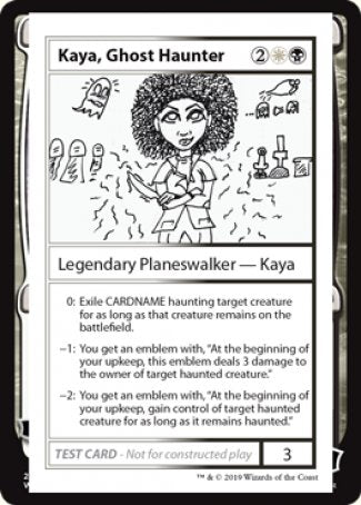 Kaya, Ghost Haunter (2021 Edition) [Mystery Booster Playtest Cards] | Impulse Games and Hobbies