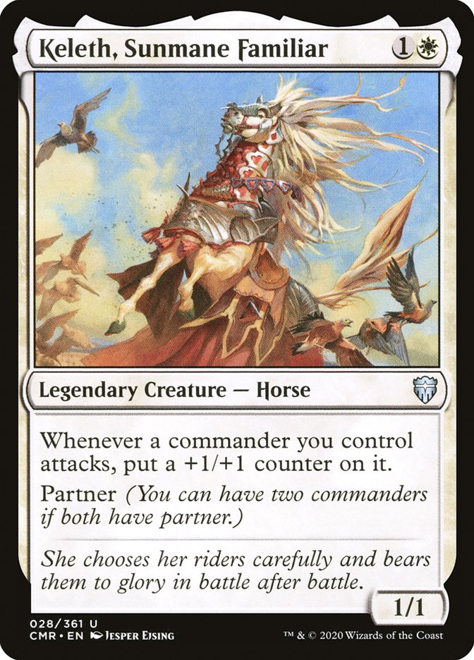 Keleth, Sunmane Familiar [Commander Legends] | Impulse Games and Hobbies