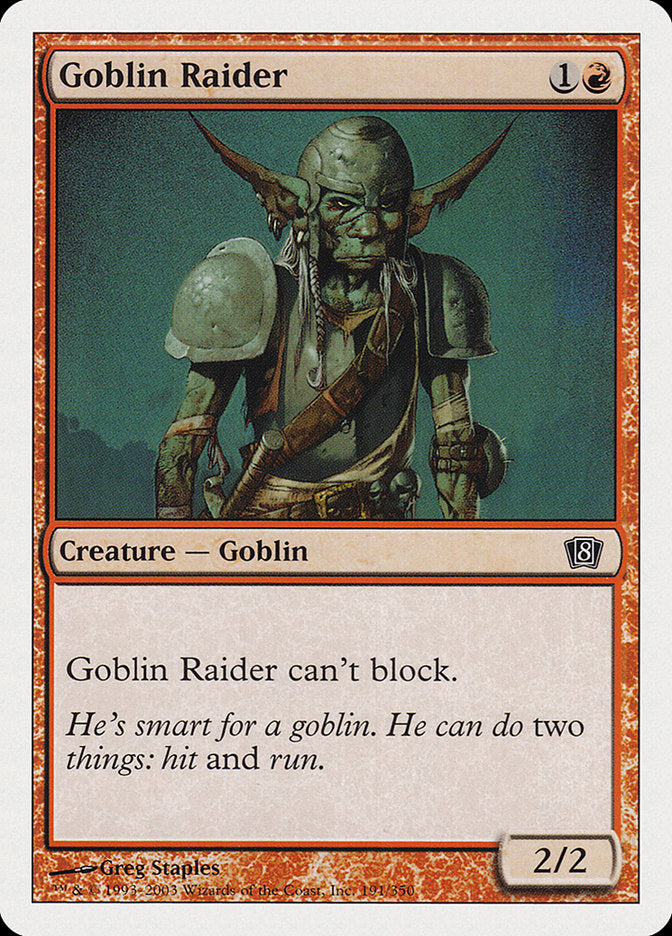 Goblin Raider [Eighth Edition] | Impulse Games and Hobbies