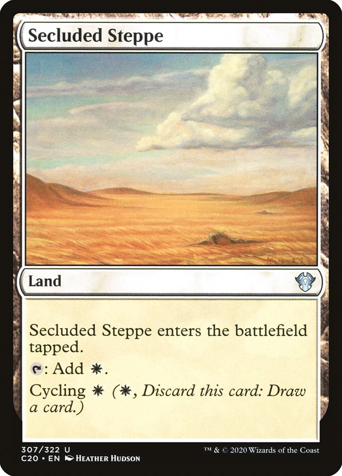 Secluded Steppe [Commander 2020] | Impulse Games and Hobbies